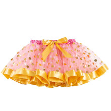 Meisjes tutu rokje met stippen voor de zomer, zacht en comfortabel, maat