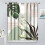 Mid-Century Leaf Curtains Abstract Green Plant Design 3