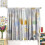 Colorful Circles Curtains Purple Orange 84x84in 3