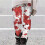 Women's pumpkin print leggings plus size ankle length 2