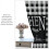 Rustic Kitchen Curtains Black White Buffalo Check 55" W x 4