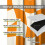 Checkerboard Curtains Boho Retro Beige Orange 55x39 in 4