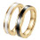Keramik-Ehering für Damen, schwarz, 4 mm, Größe 6 3