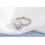Women's Stainless Steel Heart Ring Silver Size 7 3