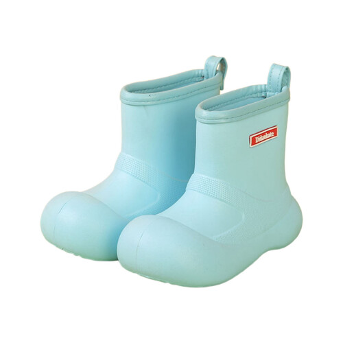Boys Rain Boots Light Blue Fashion Pattern 11-12 Years