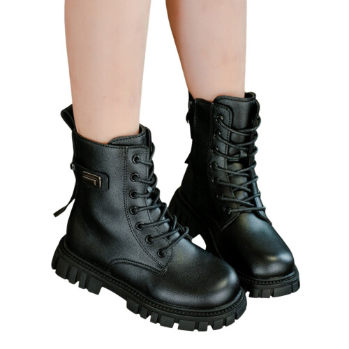 Mesh Lace Kids Rain Boots Non-Breathable Size 4 2