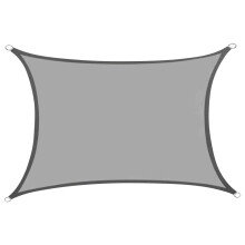 Voile d'ombrage triangulaire résistante aux UV, 118,11 x