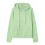 Women's Hoodie Jacket Light Green Oversize L 8