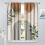 Boho Sun Curtains Brown Green 52x63in 4