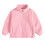 Kids Turtleneck Jacket Solid Color Bear Print Warm-Lined 1