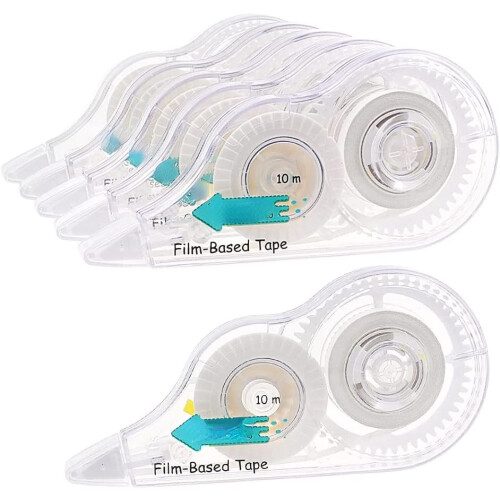 Correction Tape White 6 Pack