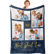 Fotodecke (102 x 127 cm), personalisiertes Geschenk
