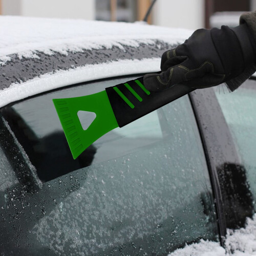 Detachable Snow Removal Tool PVC Soft Handle Ice-Shaving 2