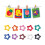 Magic Puffy Pens Fine Point 10 ml 6 Count Assorted Colors 3