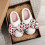 Casual Cherry Bow Slippers Polyester Unisex US Size 10 2