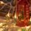 Warm White LED Christmas String Lights 5ft 10LED Battery 1
