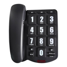 Landline Phone Senior-Friendly Large Buttons High Volume