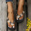 Women's Flip Flops Beige Solid Color Arch Support Size 7.5 4