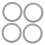 TINKSKY Rubber Seal Rings Replacement Gaskets for Blender 5