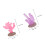 Aquarium Decorations Dark Coral 9-Piece Set 4