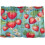 Red Strawberry Fruit Cartoon Kitchen Curtains 24 Inch Short 1