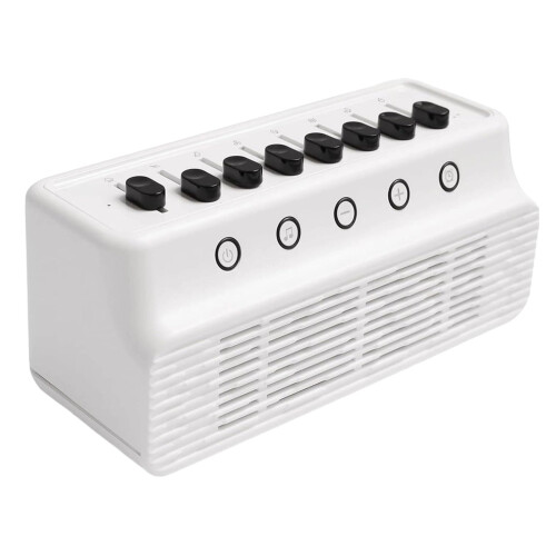 White Noise Machine with 8 Nature Sounds Bluetooth 1