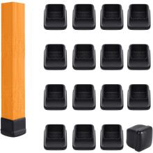 Silicone Chair Leg Protectors for Carpet and Tile 16-Piece