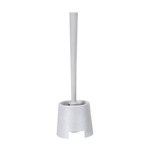 Toilet Brush with Hard Bristles Long Handle and Base