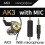 Bluetooth Wireless Headset Translucent In-Ear Stereo Earbuds 4