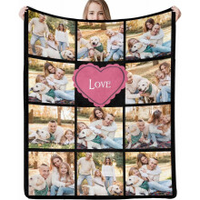 Personalisierte Fotodecke für Erwachsene – Individuelles Geschenk