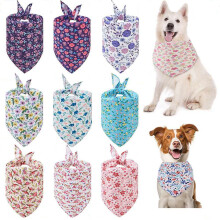 Bandana/sciarpa per cani, lavabile, regolabile, bavaglino triangolare