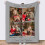 Personalisierte Fotodecke mit individueller Collage 1