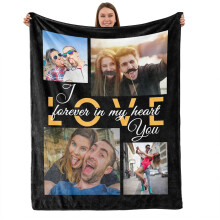 Couverture photo personnalisée pour papa, cadeau sur mesure de