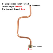 Copper-Plated Aluminum Air Compressor Exhaust Tube