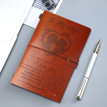 Leather Diary Personalized Engraved 1 Pack