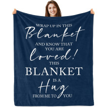 Purple Hug Blanket 60x50 inches
