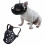 Dog Muzzle for Short Snouts Breathable Rubber 1 Piece 1