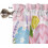 Spring Easter Kitchen Curtains Set Pink Plaid Floral Eggs 5