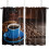 Coffee Cup Pattern Curtains for Living Room Kitchen Bedroom 5