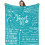 Fleece Throw Blanket Green 50" x 60" Tear-Resistant 1