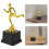 Plastic Golden Trophy for Competition Awards Ceremony 1 Pack 1