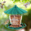 Hanging Bird Feeder Waterproof 820ml 2