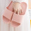 Pillow Slippers Unisex Cushioned Thick Sole Pink Size 7.5 4