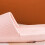 Pillow Slippers Unisex Cushioned Thick Sole Pink Size 7.5 5