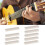 CIYISON DIY Guitar Nut Blank Unslotted Bone 1 Piece 2