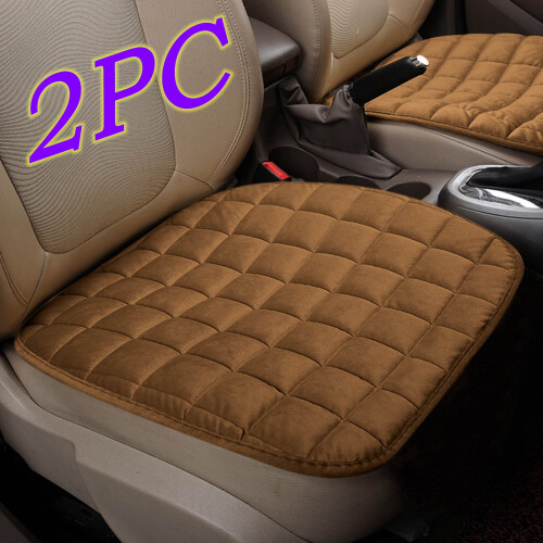 Car Seat Cushions Soft with Storage Pocket 2-Pack