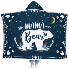 Coperta in pile con messaggio motivazionale, 50x60 pollici