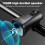 Electronic Bicycle Bell with 5 Tones, 120 dB, USB-C 7