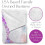 Κουβέρτα Fleece Butterfly 30x40 ίντσες εξατομικευμένη με 3