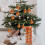 Black Christmas Ornaments Set Shatterproof Balls 24pcs 6